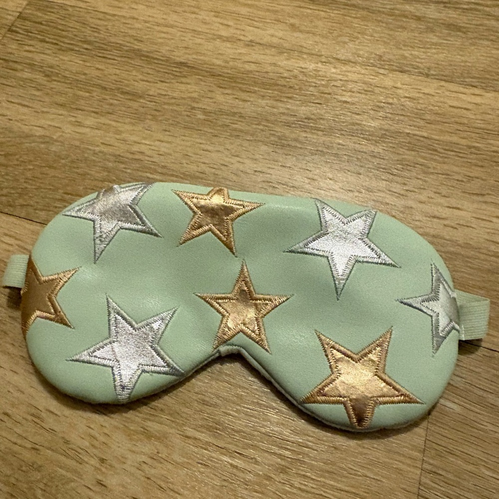 Free People x Understated Leather Starry Eyed Travel Eye Mask - Picture 1 of 7